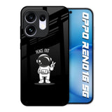Peace Out Astro Oppo Reno16 5G Glass Back Cover Online