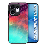 Colorful Aura Oppo Reno16 5G Glass Back Cover Online
