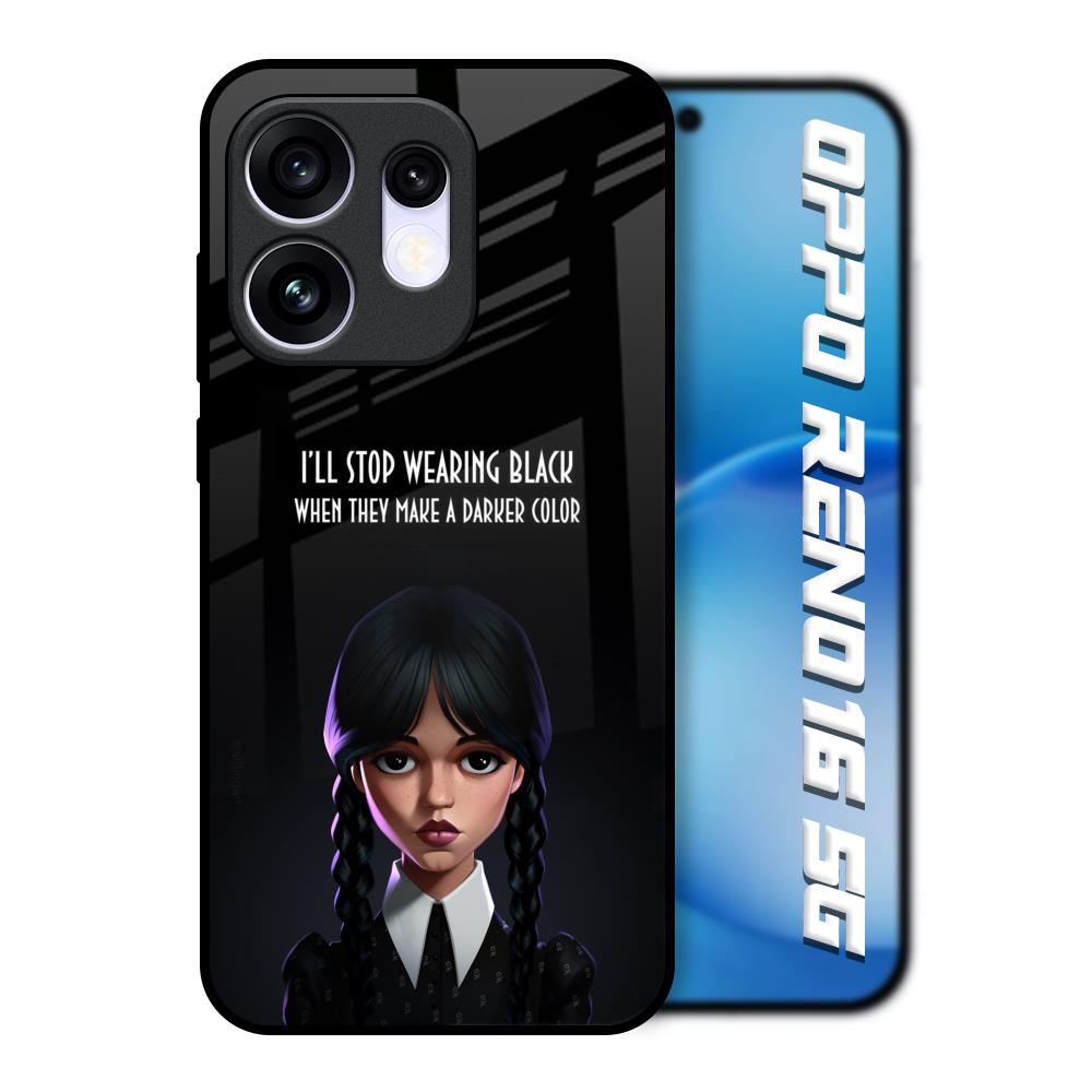 Aesthetic Digital Art Oppo Reno16 5G Glass Back Cover Online