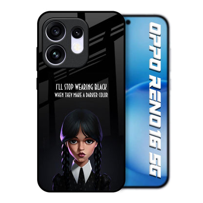 Aesthetic Digital Art Oppo Reno16 5G Glass Back Cover Online