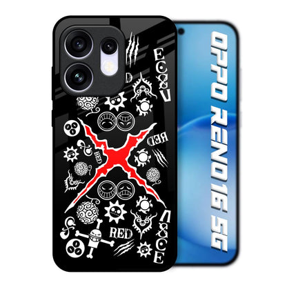 Red Zone Oppo Reno16 5G Glass Back Cover Online
