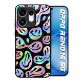 Acid Smile Oppo Reno16 5G Glass Back Cover Online