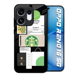 Coffee Latte Oppo Reno16 5G Glass Back Cover Online