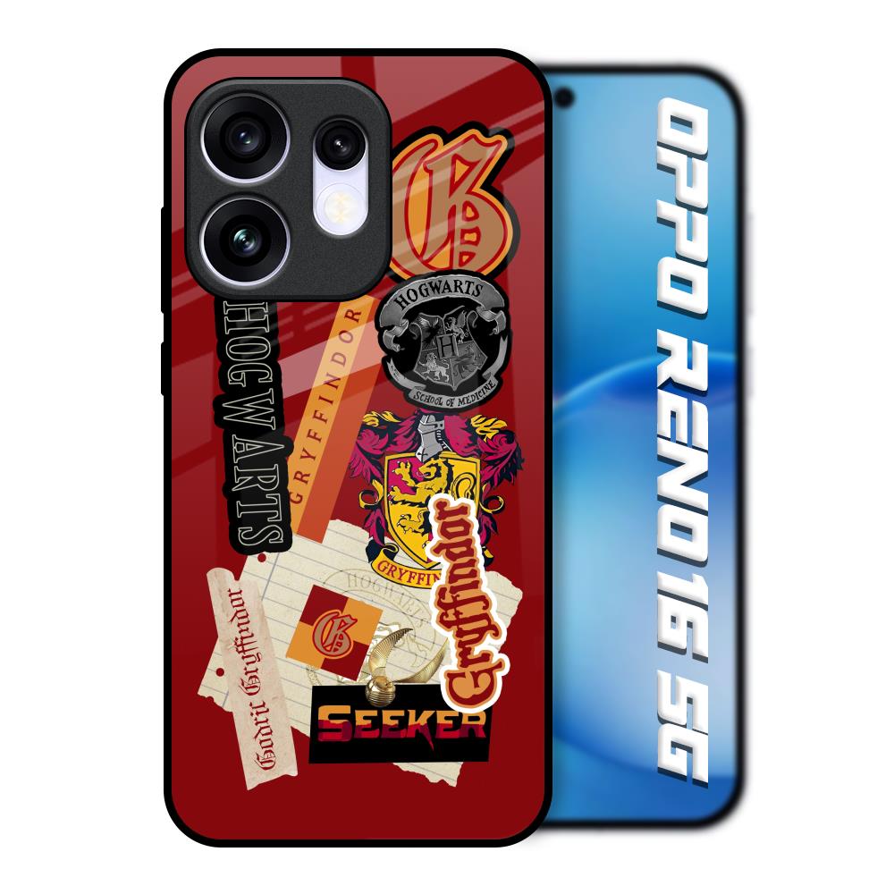 Gryffindor Oppo Reno16 5G Glass Back Cover Online