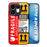 Handle With Care Oppo Reno16 5G Glass Back Cover Online