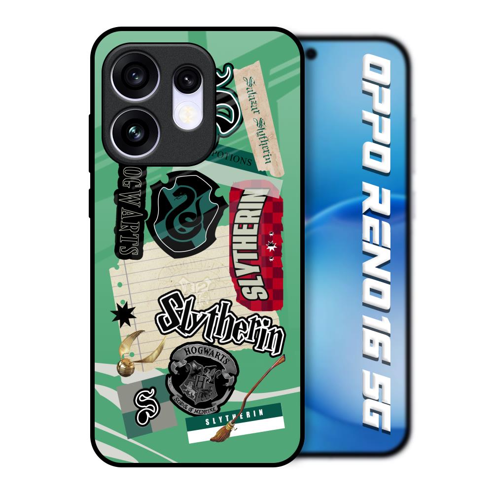Slytherin Oppo Reno16 5G Glass Back Cover Online
