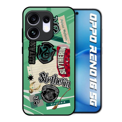 Slytherin Oppo Reno16 5G Glass Back Cover Online