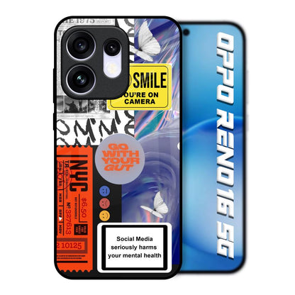 Smile for Camera Oppo Reno16 5G Glass Back Cover Online