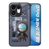 Space Travel Oppo Reno16 5G Glass Back Cover Online