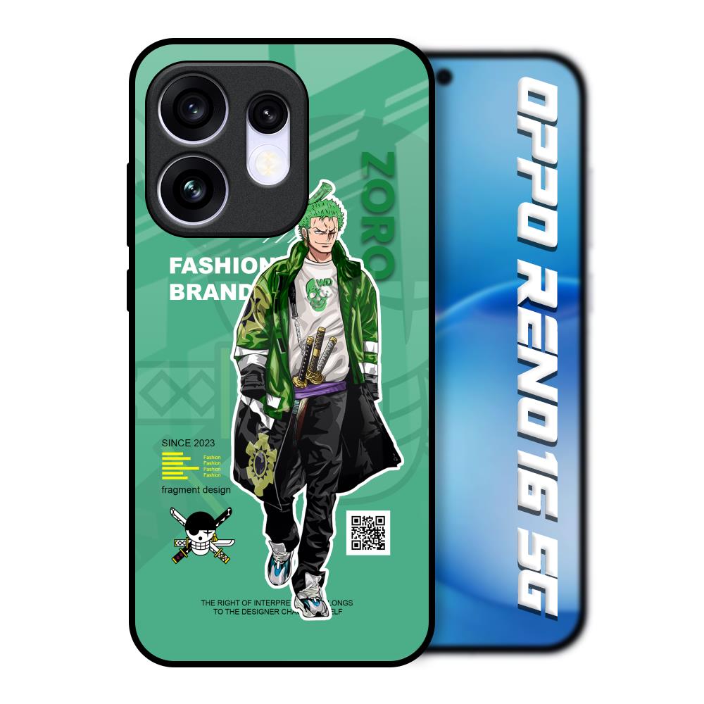 Zoro Bape Oppo Reno16 5G Glass Back Cover Online