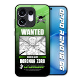 Zoro Wanted Oppo Reno16 5G Glass Back Cover Online