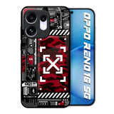 Technology Art Oppo Reno16 5G Glass Back Cover Online