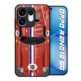 Racing Vintage Oppo Reno16 5G Glass Back Cover Online