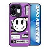 Code with Smile Oppo Reno16 5G Glass Back Cover Online