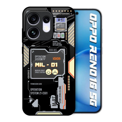 Exposed Parts Oppo Reno16 5G Glass Back Cover Online