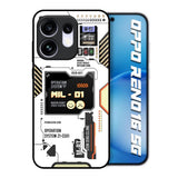 Tech Display Oppo Reno16 5G Glass Back Cover Online