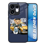Adventurous Bear Oppo Reno16 5G Glass Back Cover Online