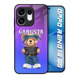 Gangsta Bear Oppo Reno16 5G Glass Back Cover Online