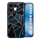 Abstract Tiles Oppo Reno16 5G Glass Back Cover Online