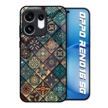 Retro Art Oppo Reno16 5G Glass Back Cover Online