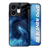 Dazzling Ocean Gradient Oppo Reno16 5G Glass Back Cover Online