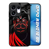 Lord Hanuman Oppo Reno16 5G Glass Back Cover Online