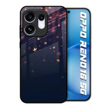 Falling Stars Oppo Reno16 5G Glass Back Cover Online
