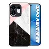 Marble Collage Art Oppo Reno16 5G Glass Back Cover Online