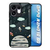 Astronaut Dream Oppo Reno16 5G Glass Back Cover Online