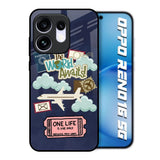Tour The World Oppo Reno16 5G Glass Back Cover Online