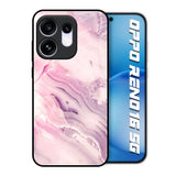 Diamond Pink Gradient Oppo Reno16 5G Glass Back Cover Online