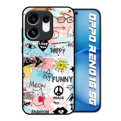 Just For You Oppo Reno16 5G Glass Back Cover Online