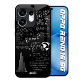 Funny Math Oppo Reno16 5G Glass Back Cover Online