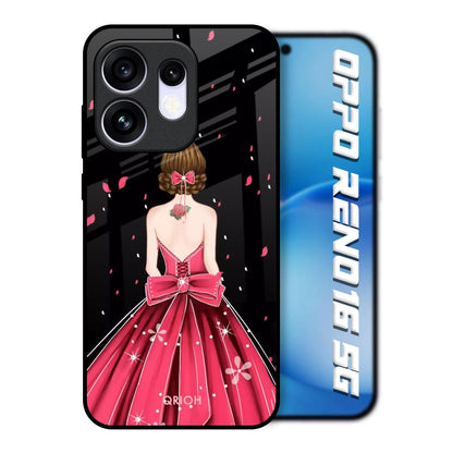 Fashion Princess Oppo Reno16 5G Glass Back Cover Online