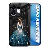 Queen Of Fashion Oppo Reno16 5G Glass Back Cover Online