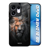 Devil Lion Oppo Reno16 5G Glass Back Cover Online