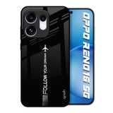 Follow Your Dreams Oppo Reno16 5G Glass Back Cover Online