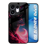 Moon Wolf Oppo Reno16 5G Glass Back Cover Online
