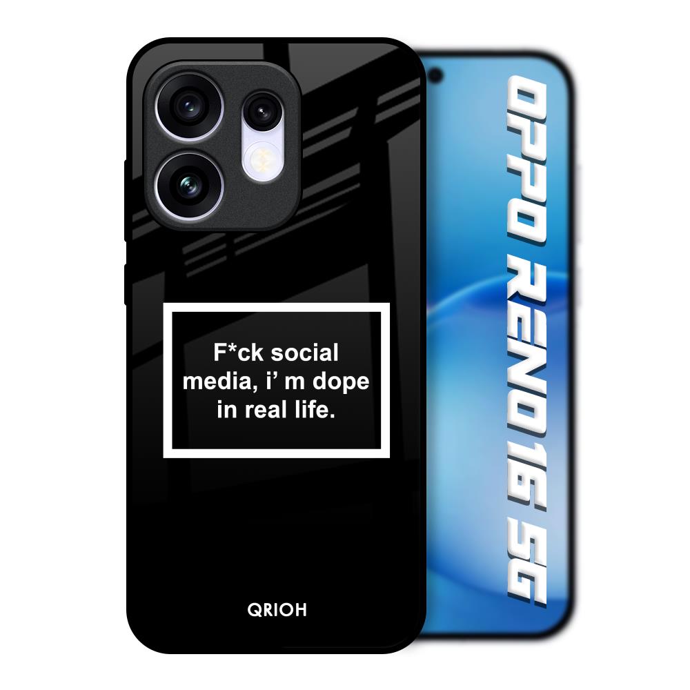 Dope In Life Oppo Reno16 5G Glass Back Cover Online