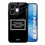 Dope In Life Oppo Reno16 5G Glass Back Cover Online