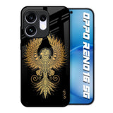 Mythical Phoenix Art Oppo Reno16 5G Glass Back Cover Online
