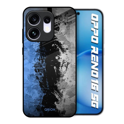 Dark Grunge Oppo Reno16 5G Glass Back Cover Online