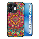 Elegant Mandala Oppo Reno16 5G Glass Back Cover Online
