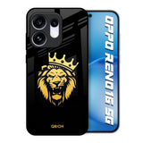 Lion The King Oppo Reno16 5G Glass Back Cover Online
