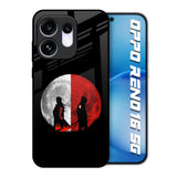Anime Red Moon Oppo Reno16 5G Glass Back Cover Online