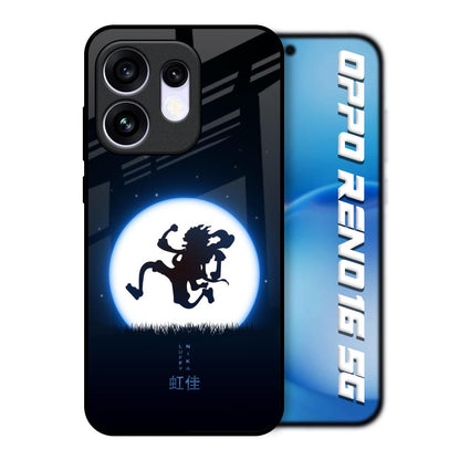 Luffy Nika Oppo Reno16 5G Glass Back Cover Online
