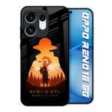 Luffy One Piece Oppo Reno16 5G Glass Back Cover Online