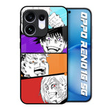 Anime Sketch Oppo Reno16 5G Glass Back Cover Online