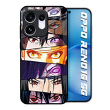 Anime Eyes Oppo Reno16 5G Glass Back Cover Online