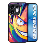 Monkey Wpap Pop Art Oppo Reno16 5G Glass Back Cover Online